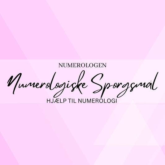 Numerologiske spørgsmål